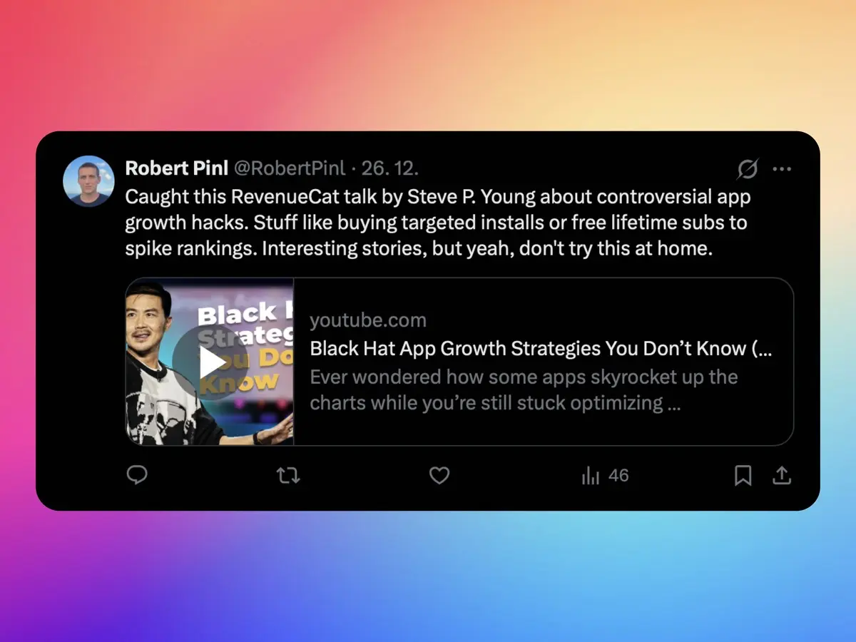 MakeSnap screenshot example showing a beautifully styled screenshot with custom background